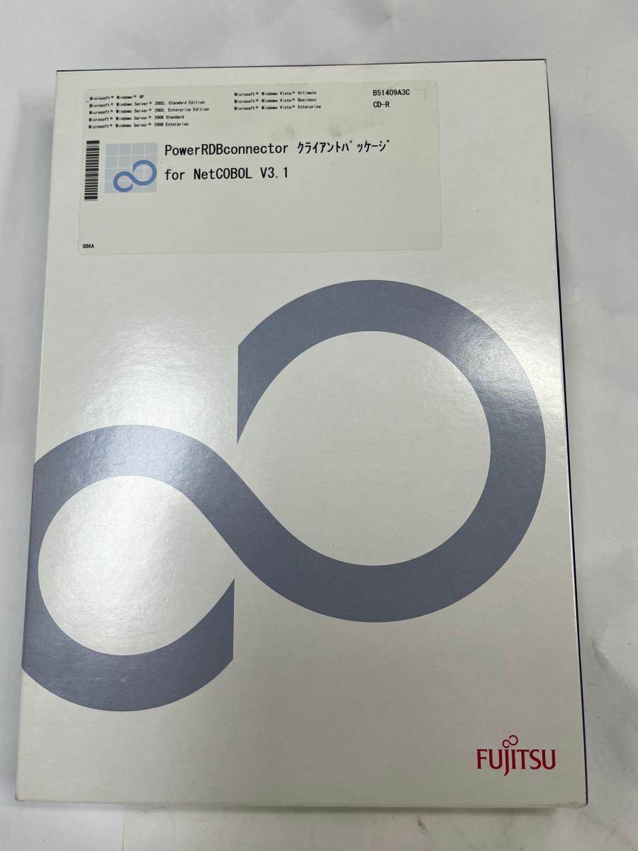 【中古】PowerRDBconnector クライアントパッケージ for NetCOBOLV3.1