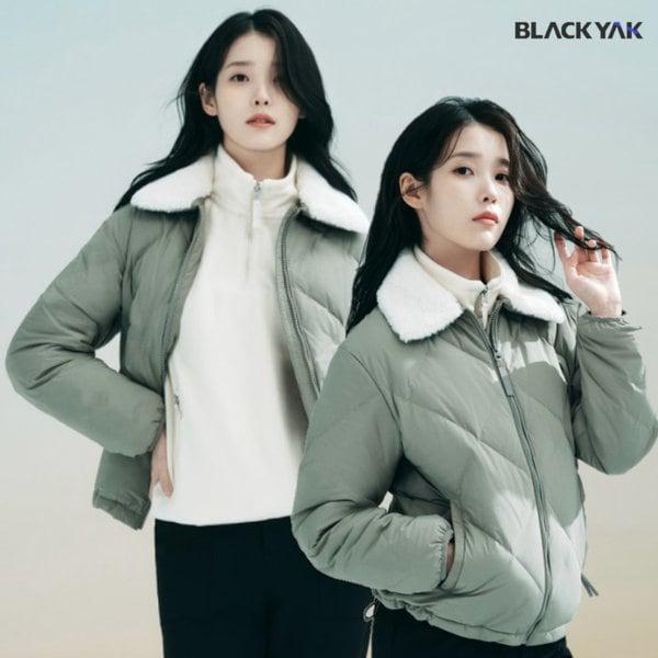 25年新商品 女性 IU デイリー/普段着 シームレス 軽量パディング フェイクカラー ダイヤ チューブ ダウンジャケット 1BYPAWU523