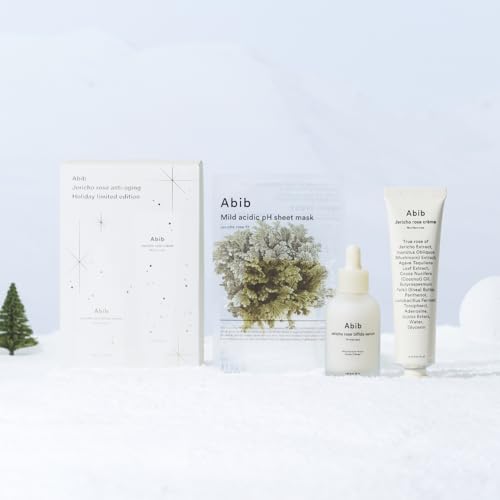 アビブ 復活草 企画セット : セラム50ml + クリーム75ml + シートマスク5枚 韓国コスメ スキンケアセット ハリのない乾燥肌に適合 弾力 保湿 肌バリア 5,718円