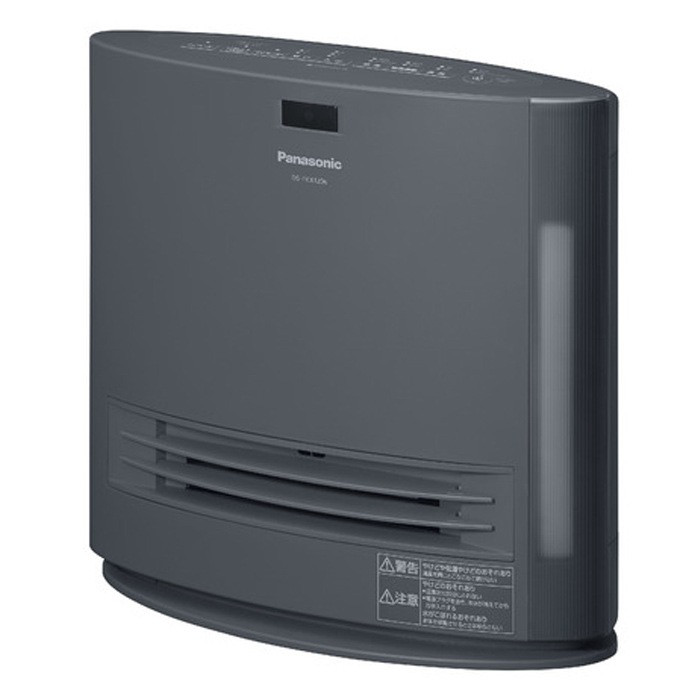 加湿機能付き セラミックファンヒーター ナノイー搭載 DS-FKX1206-H グレー