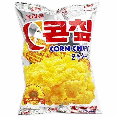 クラウン　コーンチップ 70g × 16袋　　　　CROWN 韓国　お土産 お菓子 おやつ　スナック