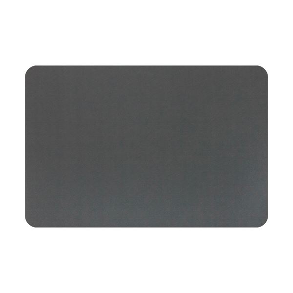 （まとめ） ヨコズナクリエーション珪藻土入りソフトバスマット プレーン（ダークグレー） 1個 5セット