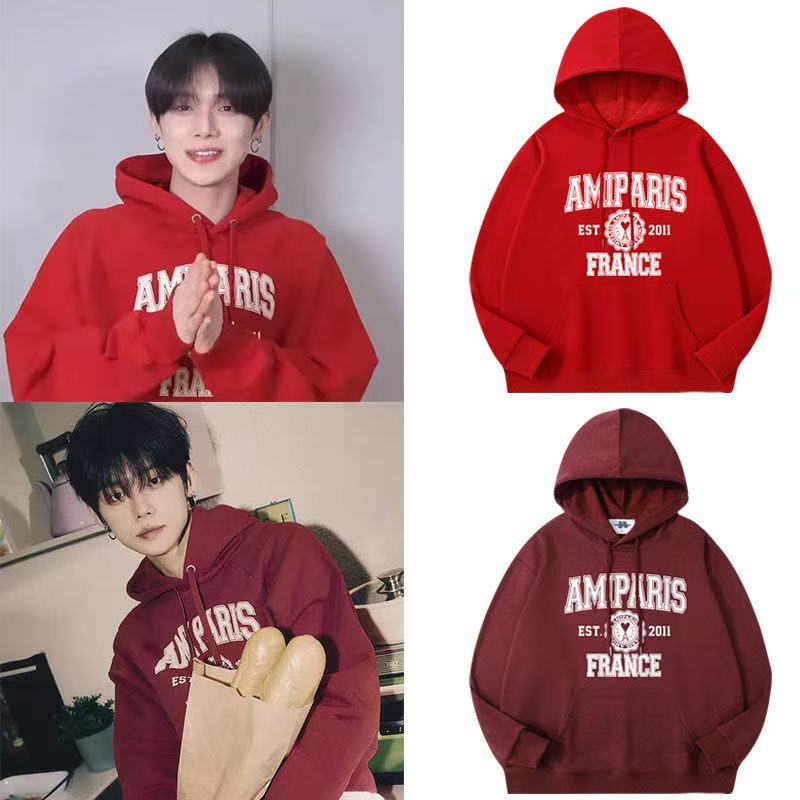 大人気！ TXTパーカー韓国ファッション 秋冬 パーカー 長袖 トップス薄手 裏起毛 トレーナー Tシャツ カットソー