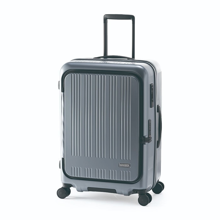 ハードキャリーケース MAXBOX 5～7泊 70L～78L MX-8011-24W-ASGY マットアッシュグレー