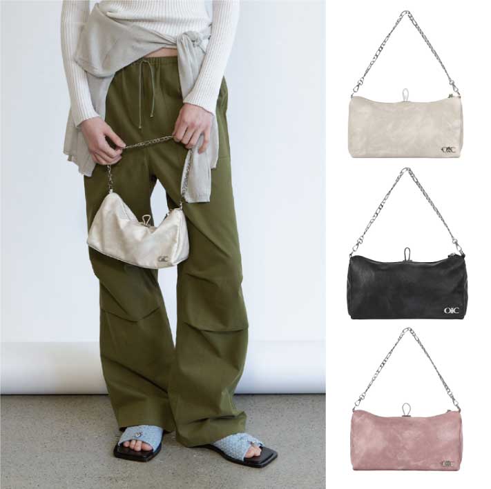 YIEYIE x O!Oi Sierra Leather Chain Bag (3 COLORS)