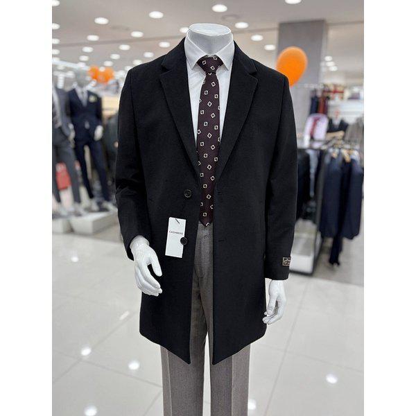 メンズ冬ウールカシミア混紡モ織シングルチェスター スーツ ショート 短いコート 4カラー