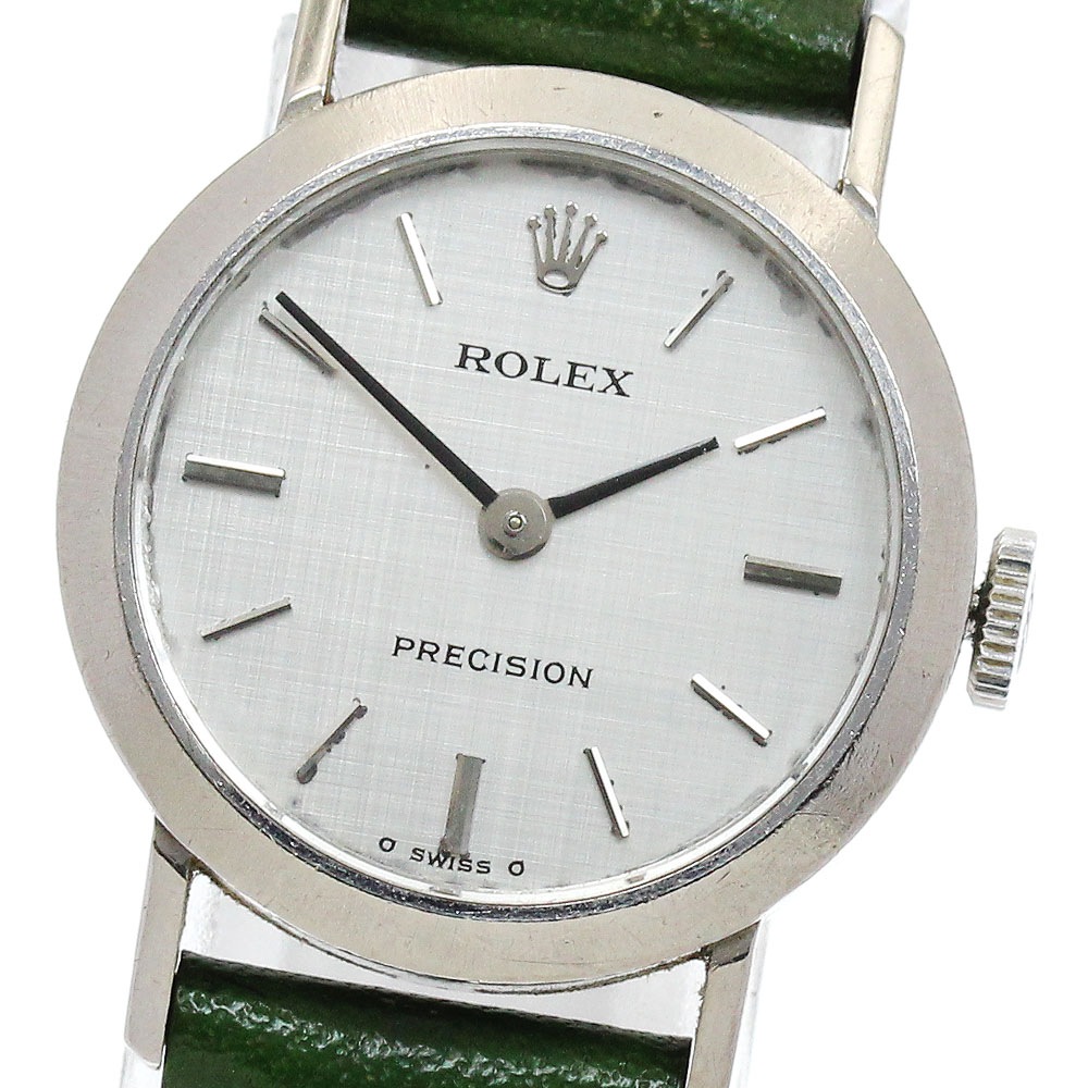 ロレックス ROLEX プレシジョン K18WG Cal.1400 手巻き レディース _880921【中古】