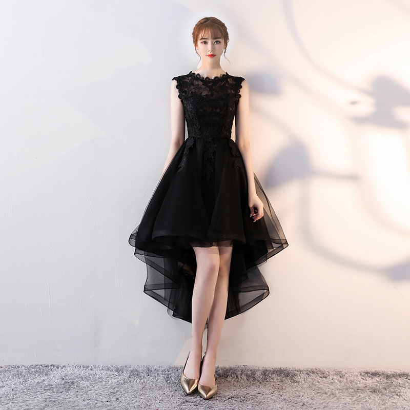 ブラックドレス フィッシュテール ノースリーブ レディース ワンピース ノースリーブ レース