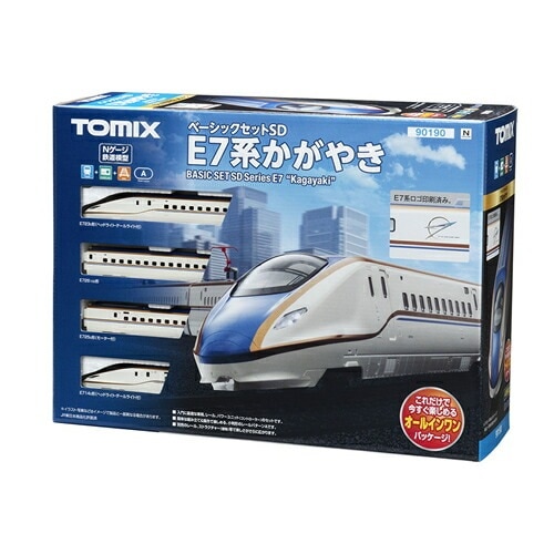 トミックス【TOMIX】ベーシックセット SD E7系かがやき 鉄道模型 Nゲージ H-4543736901907【90190】