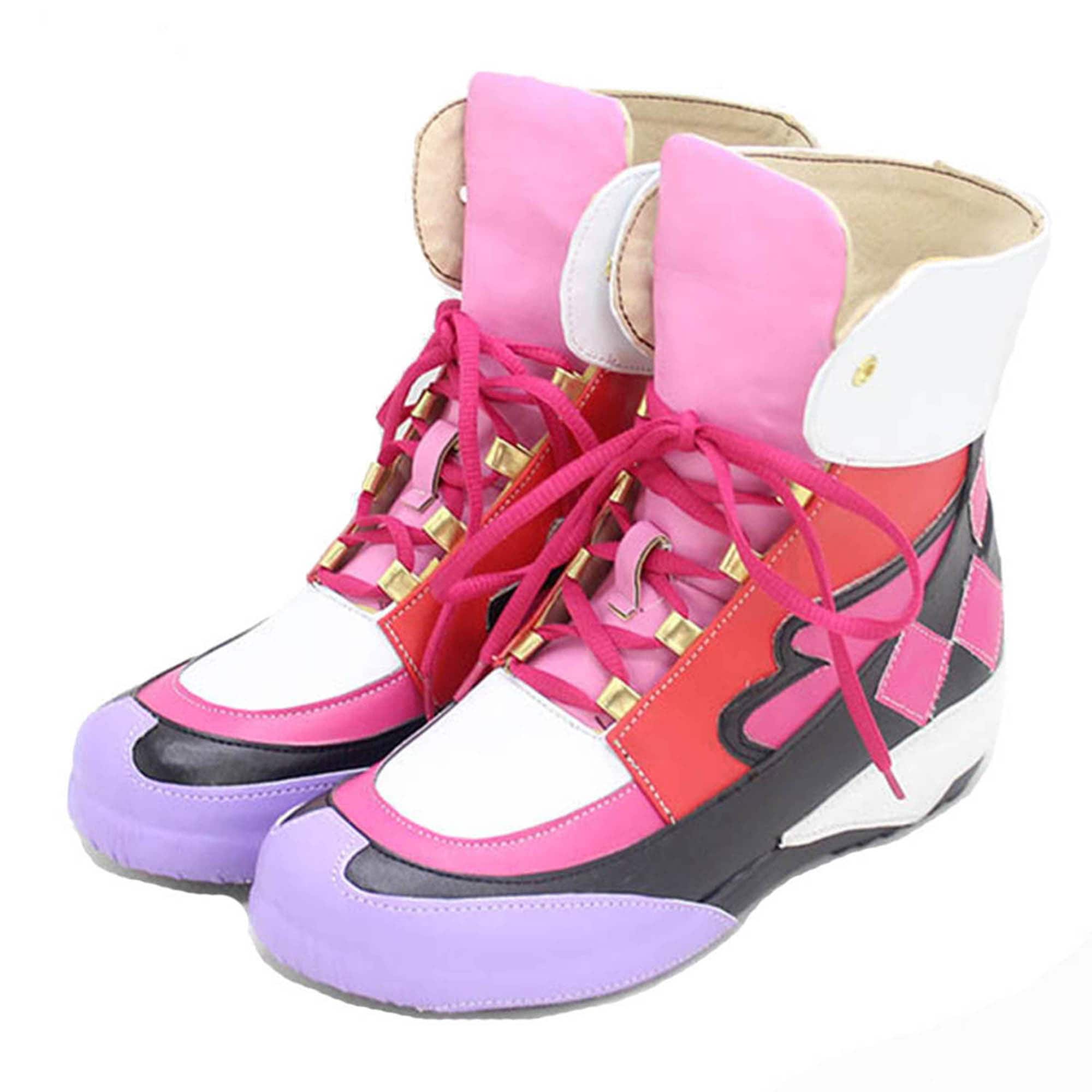 スマートファルコン ウマ娘 プリティーダービー 勝負服 コスプレ 靴 ブーツ コスプレ靴 コスプレブーツ カスタマイズ可能 1017190