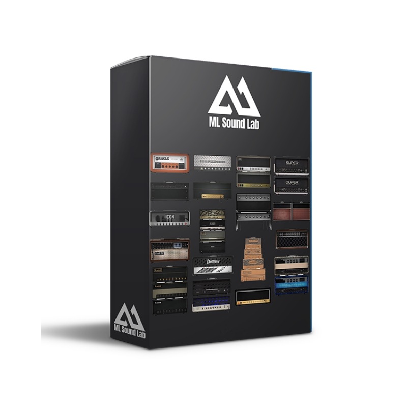 ML Sound Lab Amped Bundleバンドルプラグインロックギター電子管増幅器トーン プラグイン×18