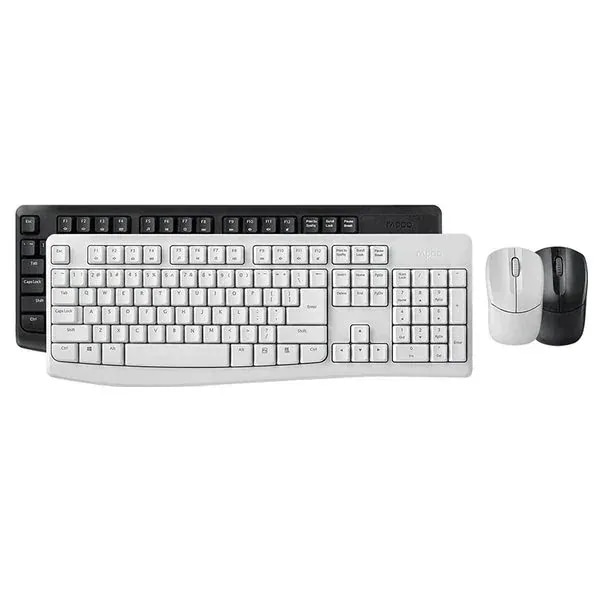 キーボード ワイヤレス マウス 無線 フルキーボード コンパクト 超薄型 静音 24GH 高精度