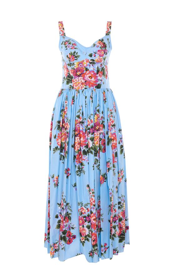 DOLCE & GABBANA Women Mid Skirts F6TTHT HS5UUHC5ZO Blue