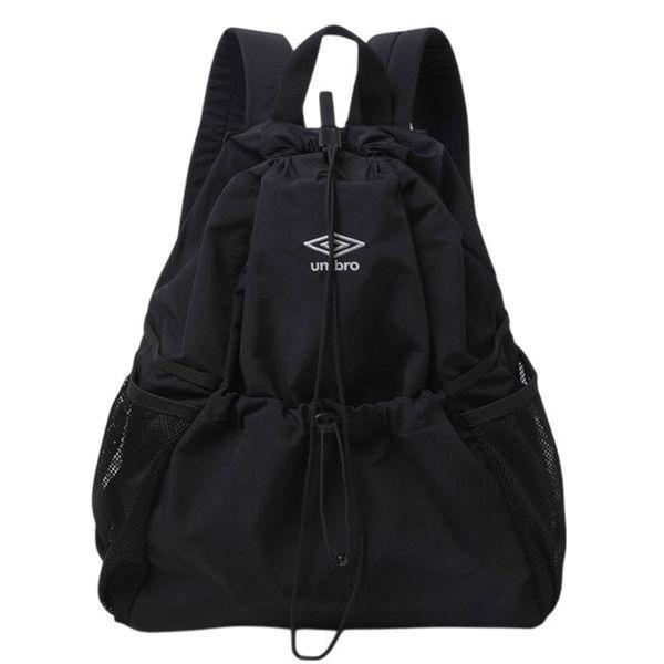 共用軽量機能性ストリングバックパックバッグ UQ123CBP19_P414036884