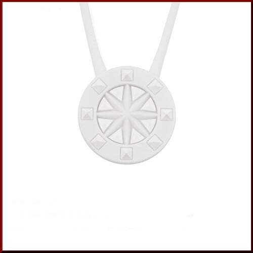 BANDEL/accessory studsバンデル/アクセ スタッズ ネックレス シリコンゴム ホワイト/ホワイト Mサイズ STDNWW45(国内正規品) 5,225円