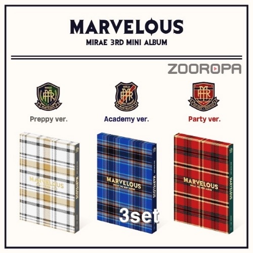 [3종세트] 미래소년 MIRAE Marvelous 미니앨범 3집