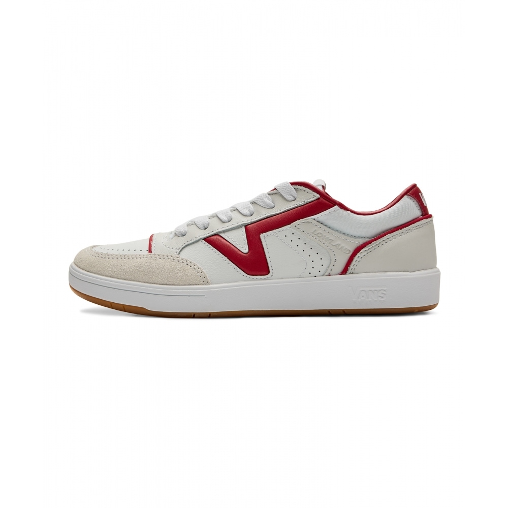VANSローランドCC JMP R（コート）レッド：ホワイトVN0007P2Y521 Lowland CC JMP R COURT RED WHITE