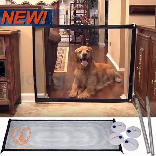 【tink】（出荷が迅速である）ペットフェンス 犬 猫用ペットフェンス ベビーゲート多用途 犬 猫 柵 ペット ガード 室内 屋内安全ゲート 安全保護 犬猫のお守り 180*72cm
