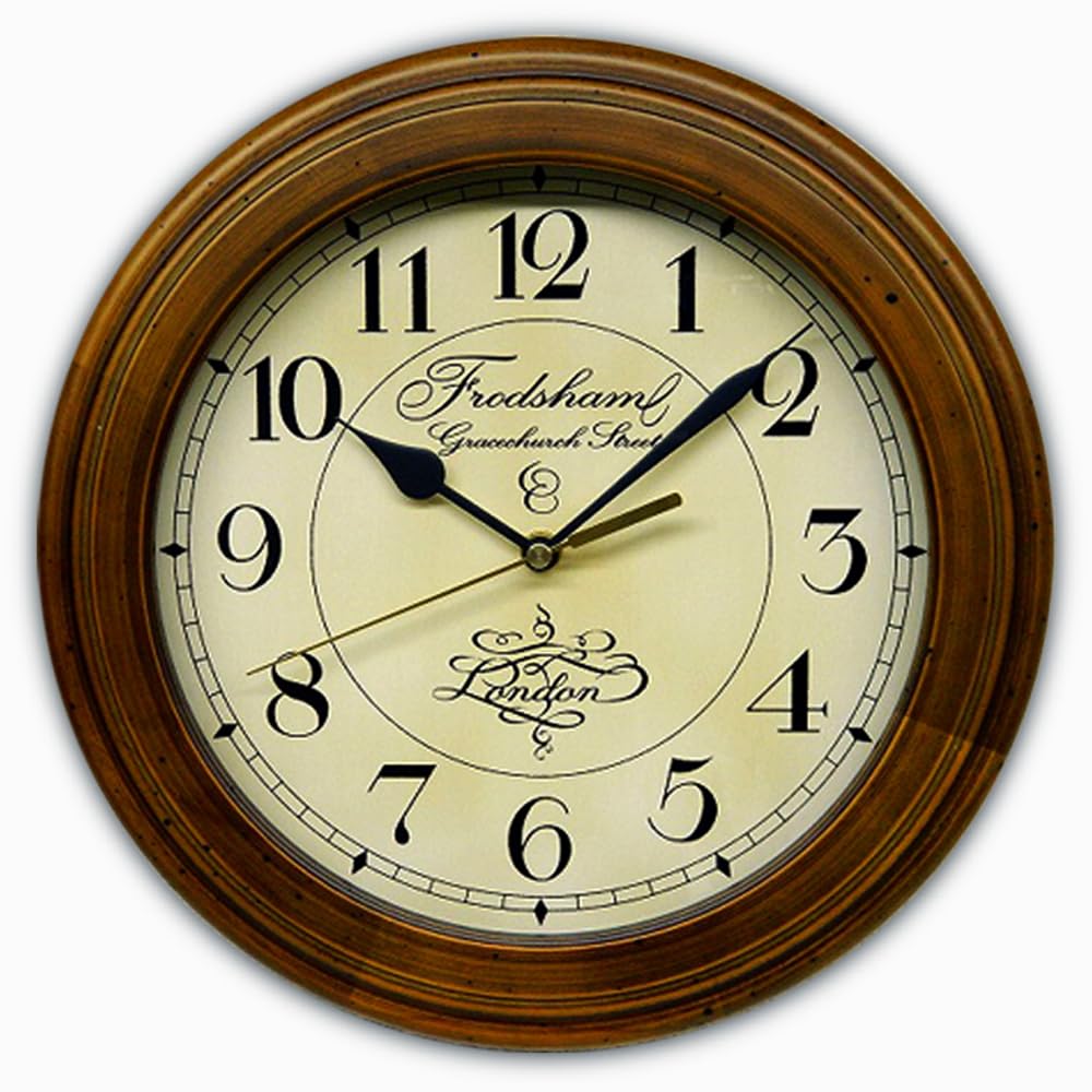 さんてる 日本製 レトロ時計（アンティーク掛け時計） QL711