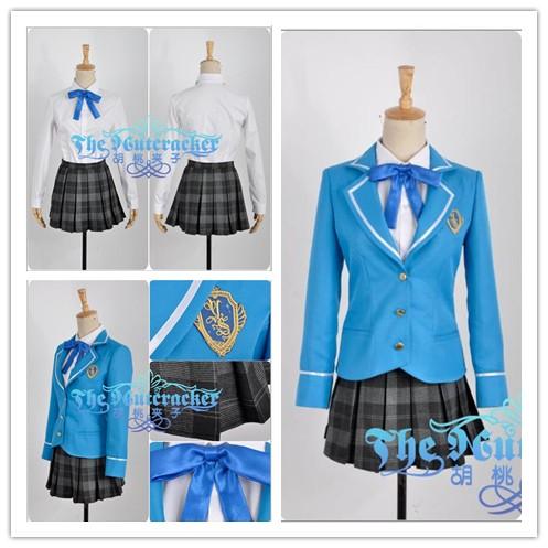 Ensemble Stars あんさんぶるスターズ! 転送学生 女性制服 コスプレ衣装 演出服 変装 仮装 二次会 イベント パーティー