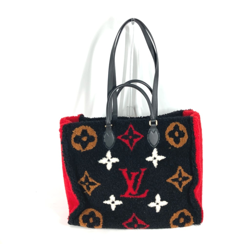 ショルダーバッグ M55421 オンザゴー GM モノグラムテディ カバン 肩掛け トートバッグ 2WAYバッグ シアリング ブラック