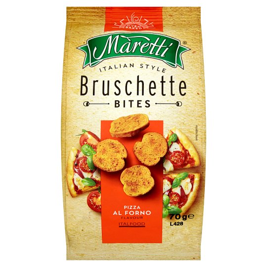 その他 Maretti Pizza Al Forno Flavour Bruschette Bites 70g