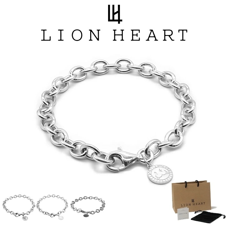 ブレスレット メンズ ボリューム チェーン ブレスレット ハウル レオ SV925 LH-1BR120 【ネコポス】