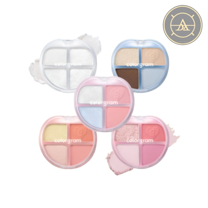 ティントリーアイパレット4g 5COLORキラキラ アイシャドウ