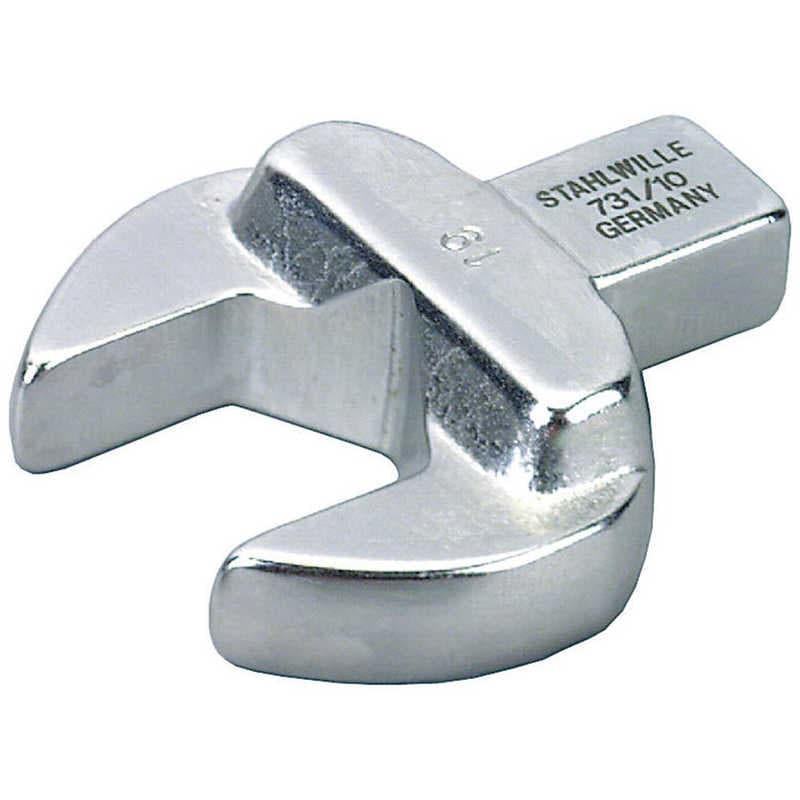 STAHLWILLE　ジョイントサイズ9×12mm トルクレンチ用差替スパナヘッド 13mm　731/10-13