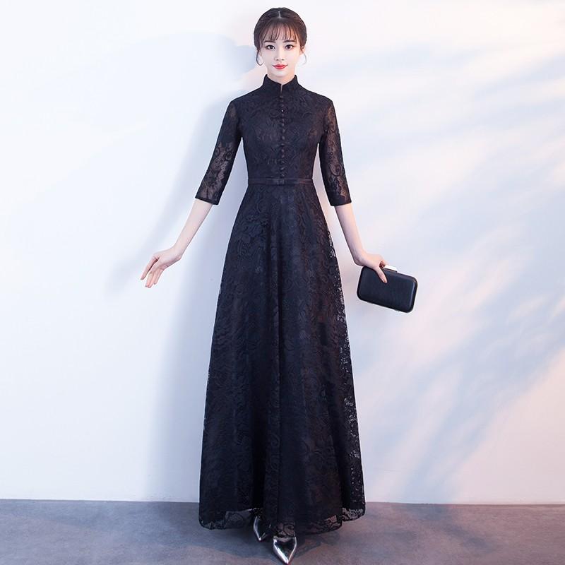 カラードレス 黒 演奏会 ロングドレス 安い パーティードレス 結婚式 花嫁 フォーマルドレス 二次会 イブニングドレス 発表会 コンサート