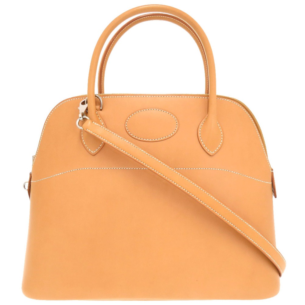 美品 ボリード31 ハンドバッグ ヴォーシャモニー/シャモニー ナチュラルサブレ K刻印 0005【中古】 レディース