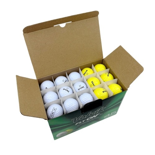 ボールビッグフライオン2ピースゴルフボール45個柔らかい打球感速いボールスピード優れた飛距離精度向上