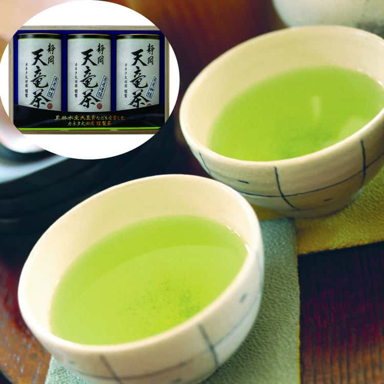 静岡 天竜茶 L カネタ太田園 煎茶神緑150g2煎茶清緑150g（木箱入り） 離島は配送不可 7760072 お歳暮 お中元 お土産 ご進物 ギフト 贈り物に最適