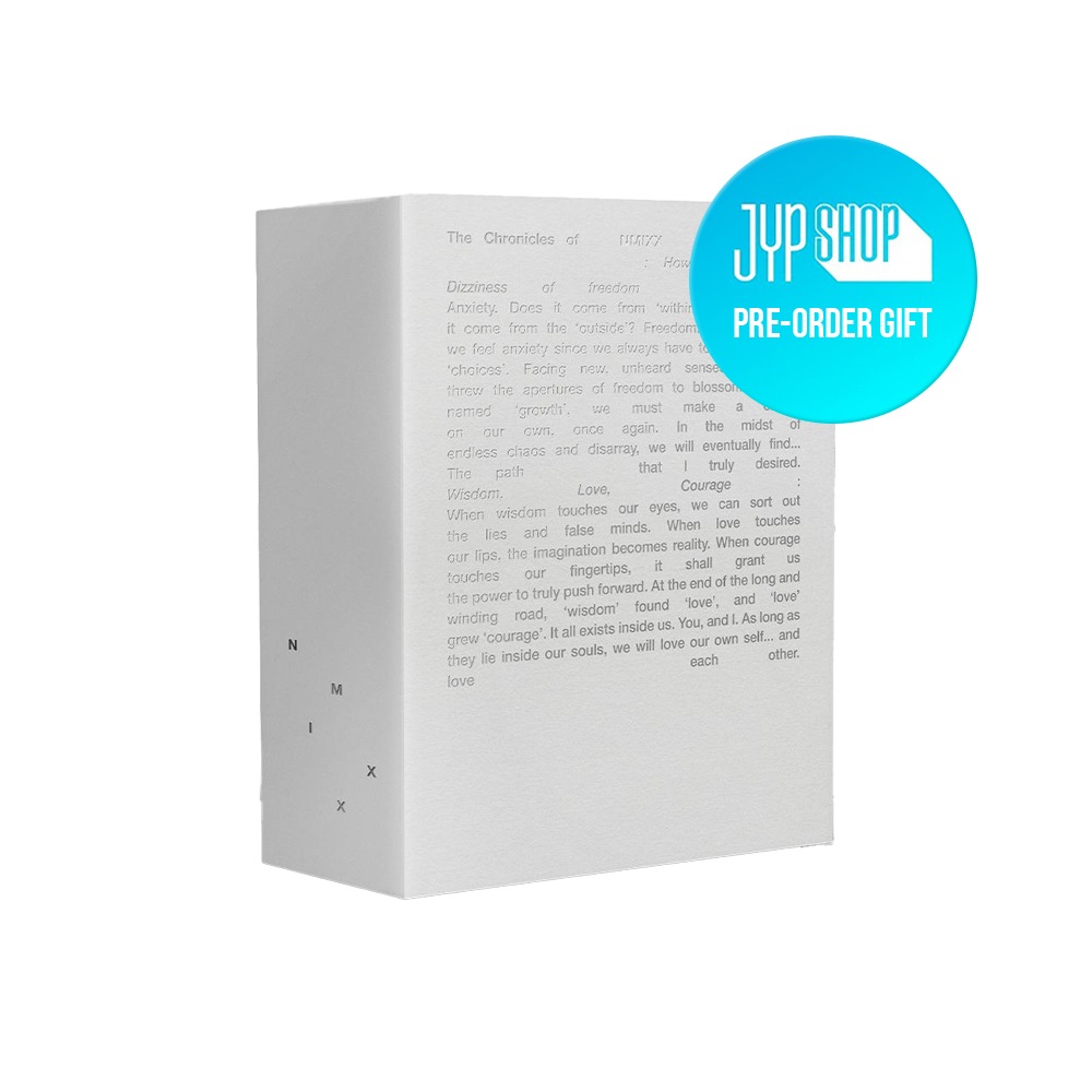 【JYP特典選択】 NMIXX - THE CHRONICLES OF NMIXX: HOW TO CATCH AURORA PHOTOBOOK