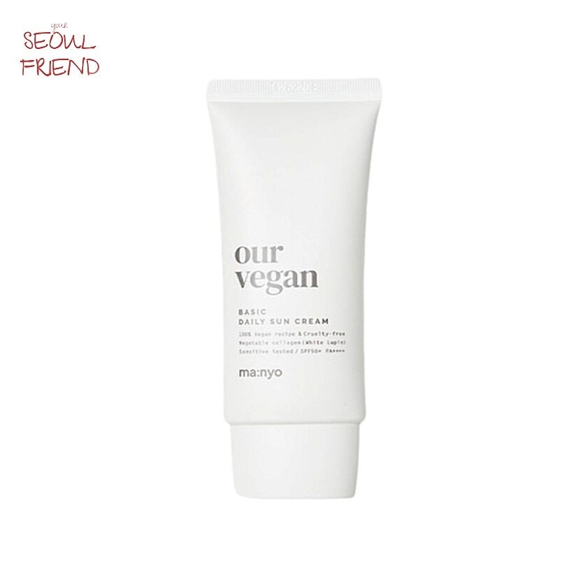 アワー ヴィーガン ベーシック デイリー サンクリーム SPF50+ PA++++ 50ml 1個