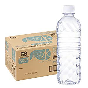 Smart Basic(スマートベーシック) 天然水 ラベルレス 500