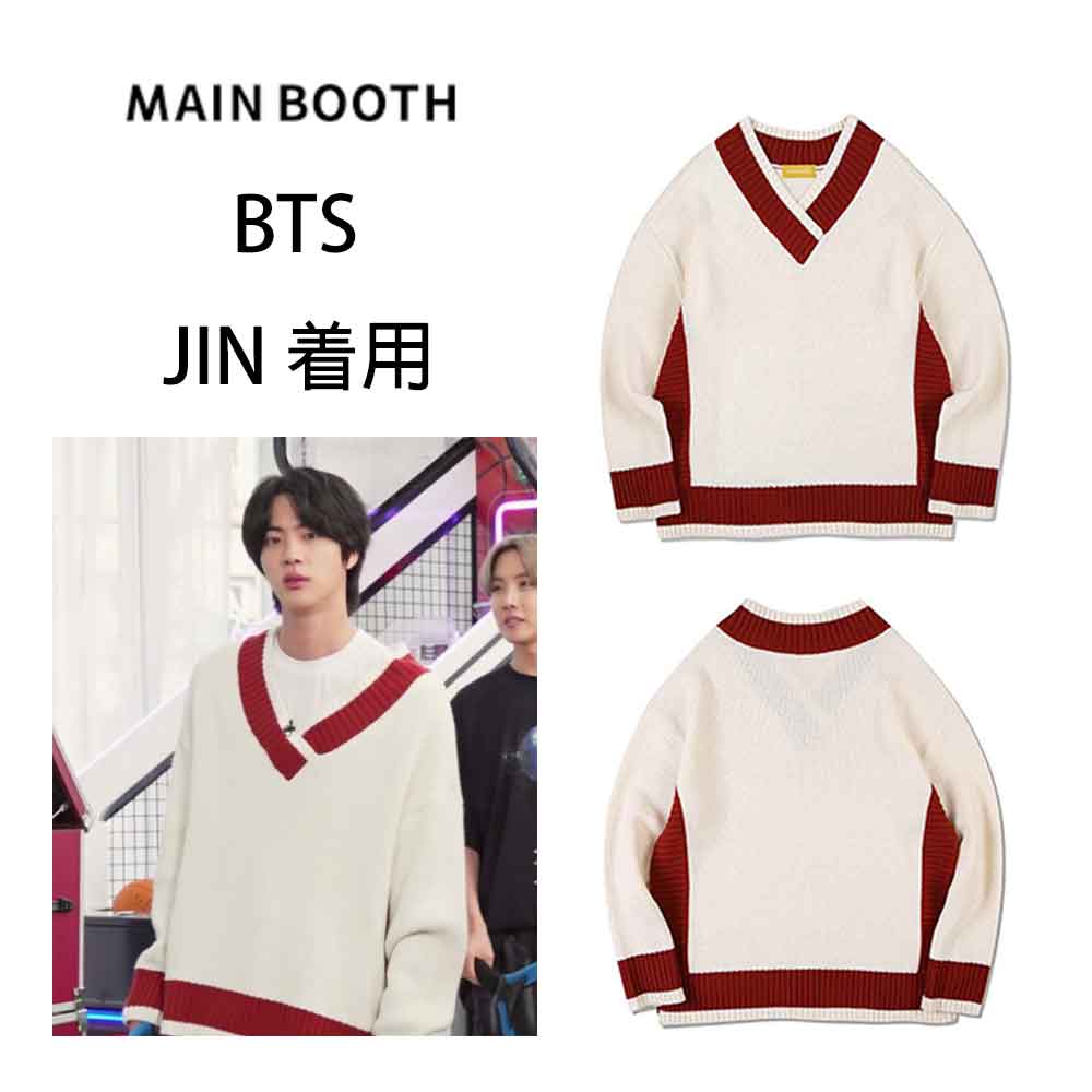 main booth jin sweater