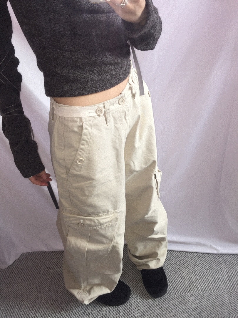 [春の新商品][フィット保障] 狂ったフィット ハイプ カーゴパンツ