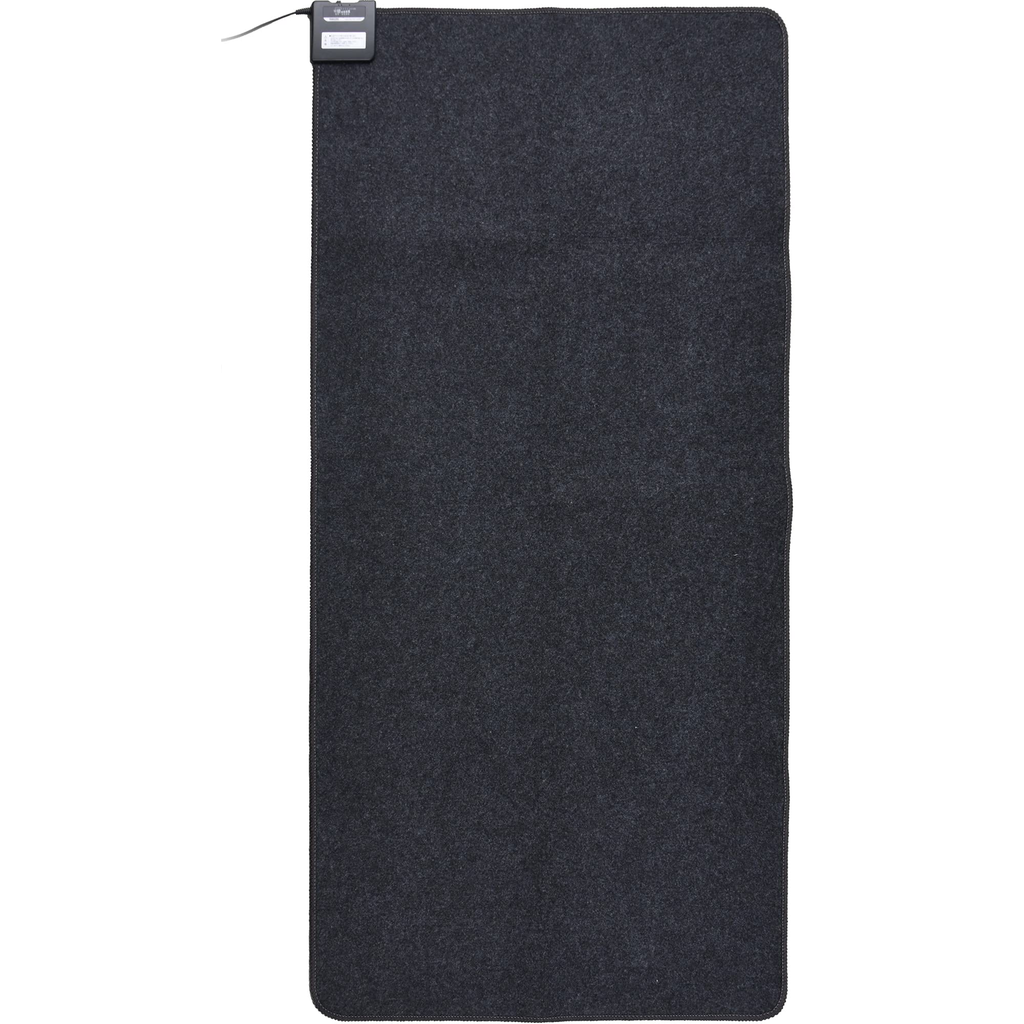 【Amazon.co.jp 限定】 [山善] ホットカーペット 1畳 (88cm×175cm) ダニ退治機能 温度調節5段階 コンパクト収納 グレー AUB-100