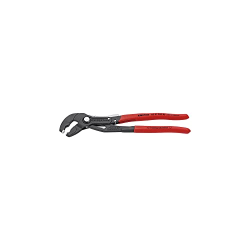 クニペックス KNIPEX クニペックス スプリングホースクランププライヤー ロック機能付き 855