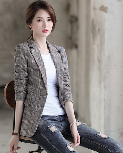 美品✨アニエスベー プレッション レザージャケット スエード 38