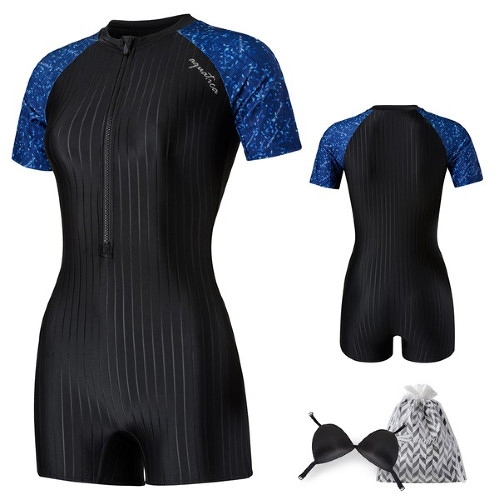 レディース ワンピース水着 3点セット AQA27241