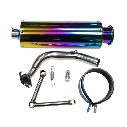 leihuo マフラー適用 ジョグ JOG アプリオ(Aprio)3KJ 3YK 3YJ 4JP 4