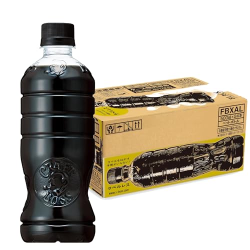 BOSS(ボス) サントリー クラフトボス ブラック ラベルレス コーヒー 500ml ×24本