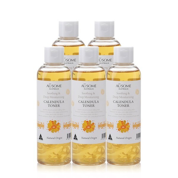 鎮静 水分 トナー カレンデュラ 200ml x 5個