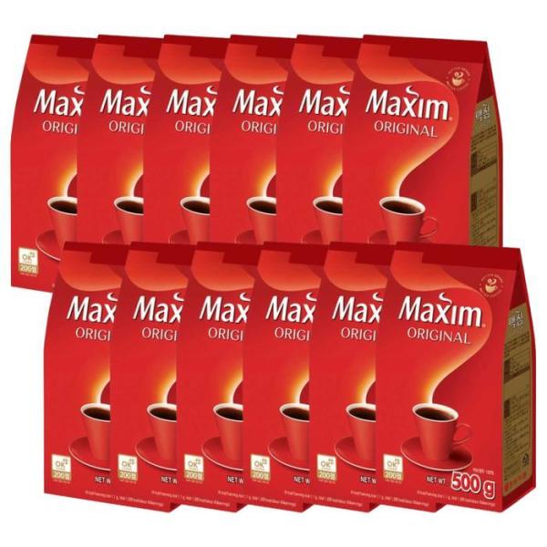 東西食品 マキシムオリジナル 詰め替え 500g 12個