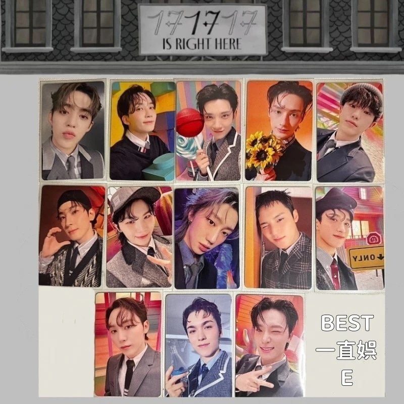 SEVENTEENBEST　一直娯Eサイン会E　員枚セット