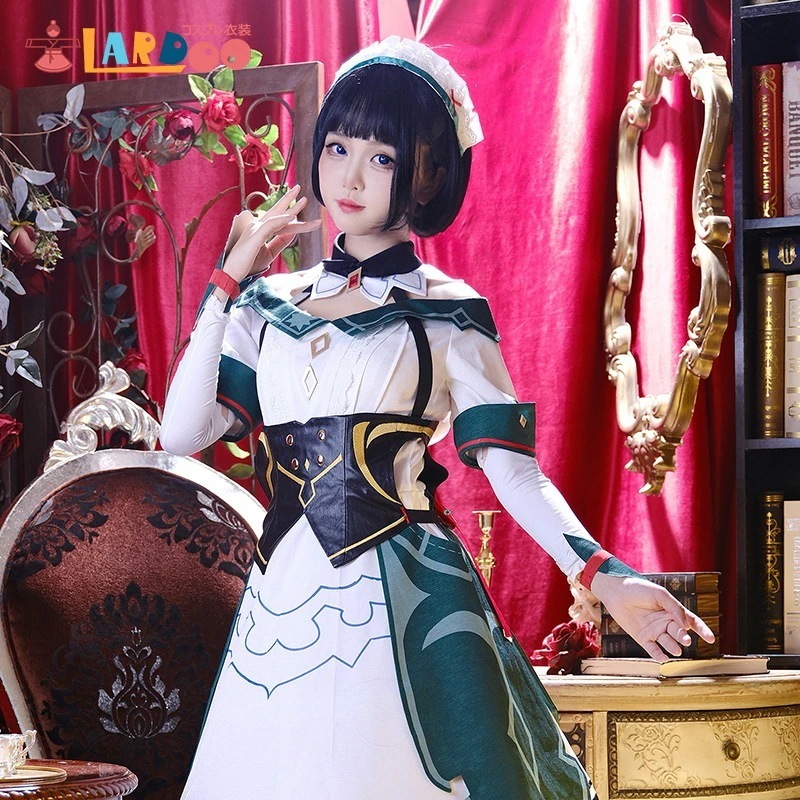 2026新作 L 原神 Genshin 冒険者協会受付係 キャサリン コスプレ衣装 コスチューム cosplay
