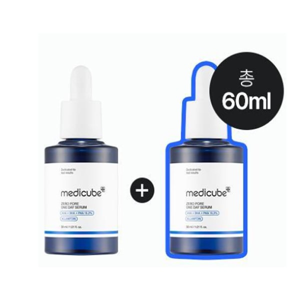 メディキューブゼロ毛穴ワンデーセラム30ml 1+1
