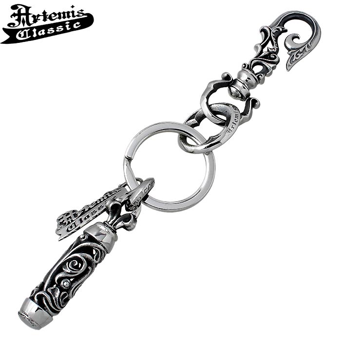 アルテミスクラシック Artemis Classic アカンサス キーリング ベルトフック ステンレス メンズ キーホルダー ACK0040